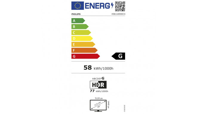 Philips 45B1U6900CH 75Hz DQHD 44,5'' VA 4ms