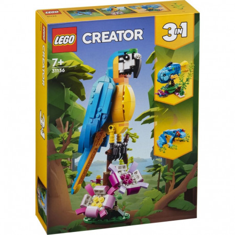 LEGO Creator 3w1 31136 Egzotyczna papuga