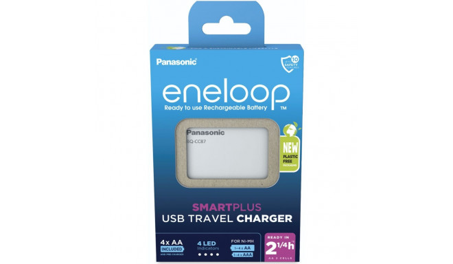 Panasonic Smartplus USB + 4 x AA Eneloop 2000 mAh