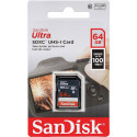 SanDisk mälukaart SDXC 64GB Ultra 100MB/s UHS-I Class 10