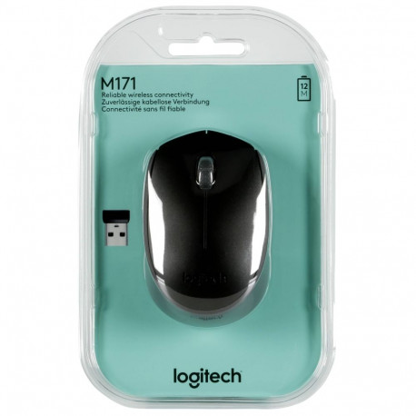 Myszka Logitech M171 bezprzewodowa czarna
