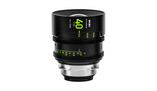 NiSi Cine Lens Athena Prime 40mm T1.9 E-Mount