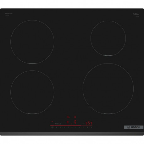 Bosch Serie 6 PIE631HB1E 60 cm 4-zone black built-in induction hob