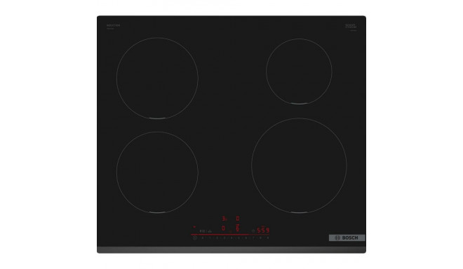 Bosch Serie 6 PIE631HB1E hob Black Built-in 60 cm Zone induction hob 4 zone(s)