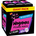 Pampers NINJAMAS MB PANTS 7-XXLARGE 60 GIRL diapers