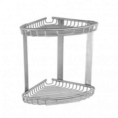 Corner shower shelf Kapitan NETS 96 37 77 99 satin