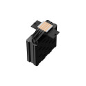 Deepcool CPU Cooler AG400 BK ARGB Black Intel AMD