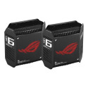 Wifi 6 802.11ax Tri-band Gigabit Gaming Mesh System | GT6 ROG Rapture (2-Pack) | 802.11ax | 574+4804