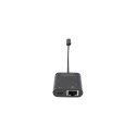 Digitus | USB-Type-C Gigabit Ethernet Adapter + PD with power delivery function | DN-3027 | Black | 