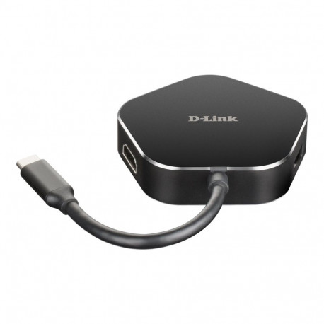 D-Link | 4-ühes USB-C jaotur HDMI ja toiteedastusega | DUB-M420 | USB-jaotur | USB Type-C
