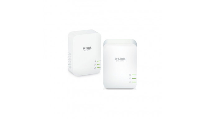 D-Link | PowerLine AV2 1000 HD Gigabit Starter Kit | DHP-601AV/E | 1000 Mbit/s | Ethernet LAN (RJ-45