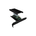 Raidsonic | Converter for 1x HDD/SSD for PCIe x4 slot | IB-PCI208-HS | Black