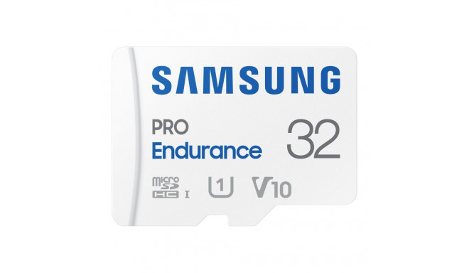 Samsung | PRO Endurance | MB-MJ32KA/EU | 32 GB | MicroSD Memory Card | Flash memory class U1, V10, C
