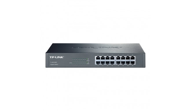 TP-LINK 16-portine gigabit lüliti TL-SG1016D haldamata lauaarvuti/räkimoodul