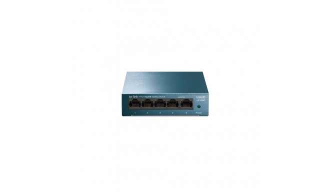 TP-LINK | Desktop Network Switch | LS105G | Unmanaged | Desktop | Power supply type External