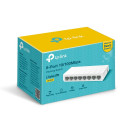 TP-LINK | 8-Port 10/100Mbps Desktop Network Switch | LS1008 | Unmanaged | Desktop | Power supply typ