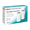 C1200 Whole Home Mesh Wi-Fi System | Deco E4 (2-pack) | 802.11ac | 867+300 Mbit/s | 10/100 Mbit/s | 