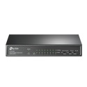 TP-LINK | Switch | TL-SF1009P | Unmanaged | Desktop | 10/100 Mbps (RJ-45) ports quantity 9 | PoE+ po