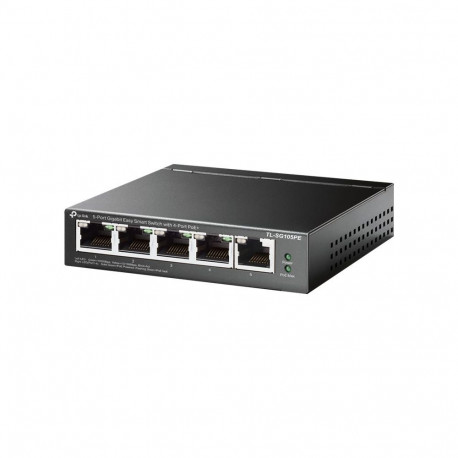 TP-LINK | Switch | TL-SG105PE | Unmanaged | Desktop | PoE+ ports quantity 4 | Power supply type Exte