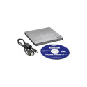 H.L Data Storage | Ultra Slim Portable DVD-Writer | GP60NS60 | Interface USB 2.0 | DVD±R/RW | CD rea