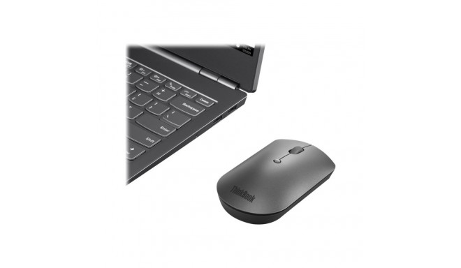 Lenovo | ThinkBook Bluetooth Silent Mouse | Wireless | Bluetooth 5.0 | Iron Grey | 1 year(s)