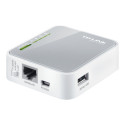 4G LTE Router | TL-MR3020 | 802.11n | 300 Mbit/s | 10/100 Mbit/s | Ethernet LAN (RJ-45) ports 3 | Me