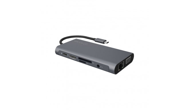 Icy Box IB-DK4040-CPD USB Type-C™ dokkimisjaam kahe video liidesega | Raidsonic