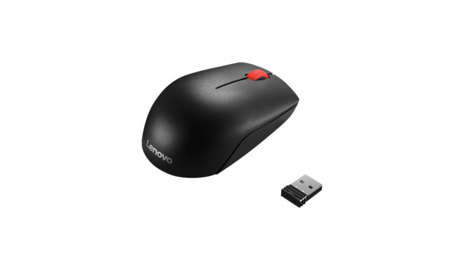 Lenovo | Mouse | Essential Compact | Standard | Wireless | Black