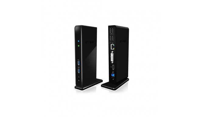 Raidsonic | ICY BOX | IB-DK2241AC Multi Docking Station | USB-A  Dock | Warranty 12 month(s)
