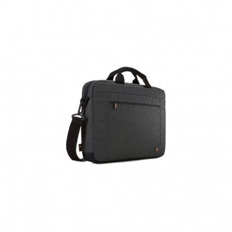 Case Logic | Era Attaché | Fits up to size 14 " | Messenger - Briefcase | Shoulder strap | Obsidian