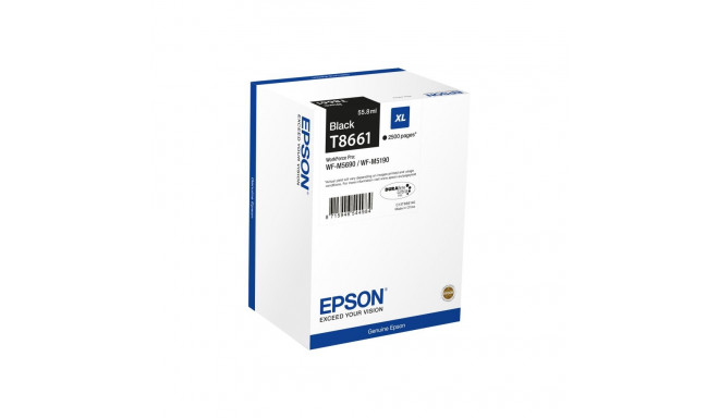 Epson C13T866140 | XL Mono Cartridge | Black