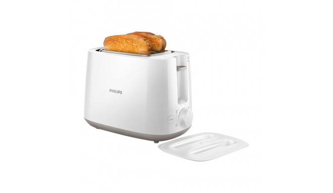 Philips | Toaster | HD2582/00 | Power 760 - 900 W | Number of slots 2 | Housing material Plastic | W