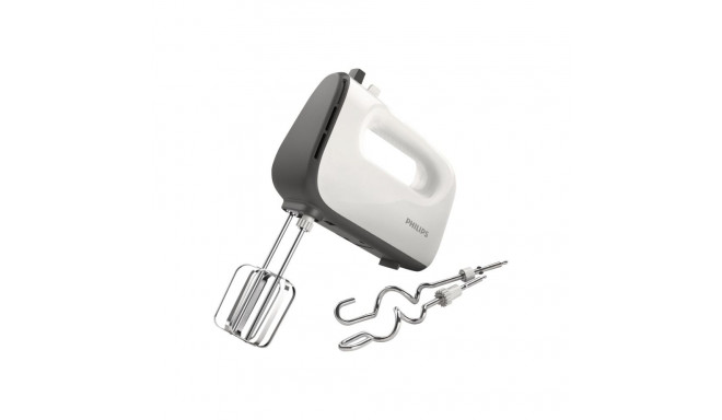 Philips | Mixer | HR3740/00 | Hand Mixer | 450 W | Number of speeds 5 | Turbo mode | White/Grey