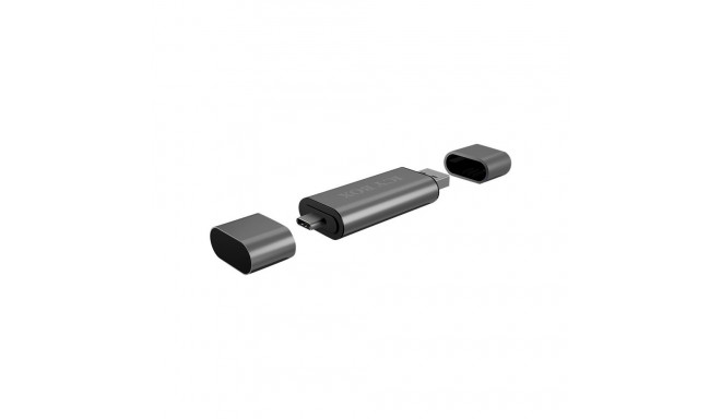 Icy box IB-CR200-C SD/MicroSD (TF) USB 2.0 kaardilugeja Type-C ja -A to micro USB (OTG) liidesega, a