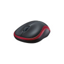 Logitech | Mouse | M185 | Wireless | Red