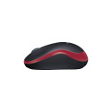 Logitech | Mouse | M185 | Wireless | Red