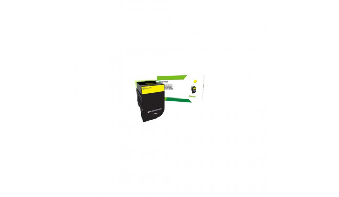 Lexmark 80C2HYE | 802HYE Yellow High Yield Corporate Cartridge (3k) | Cartridge | Yellow