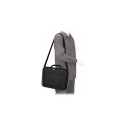 Case Logic | VNCI215 | Fits up to size 15.6 " | Messenger - Briefcase | Black | Shoulder strap