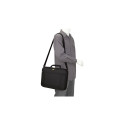 Case Logic | VNCI215 | Fits up to size 15.6 " | Messenger - Briefcase | Black | Shoulder strap