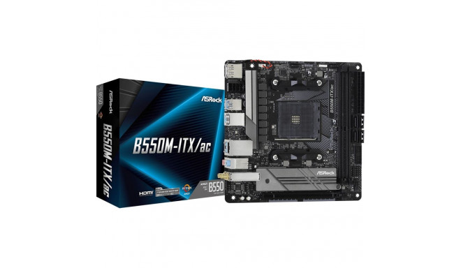 ASRock B550M-ITX/ac motherboard