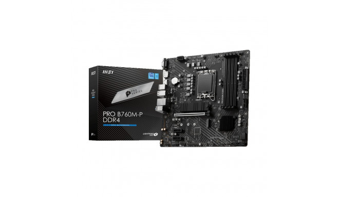 MSI PRO B760M-P DDR4 motherboard