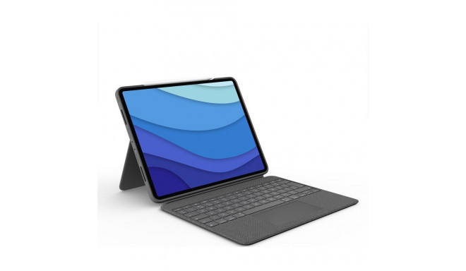 Logitech Combo Touch iPad Pro 12,9-tollisele (5. ja 6. gen) - HALL - UK (920-010214)