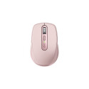 Logitech MX Anywhere 3 Wireless Mouse, RF Wireless + Bluetooth, 4000 DPI, Rose