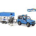 Bruder Land Rover Defender Police Vehicle - 02588