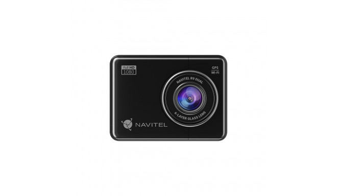 Navitel R9 DUAL Wi-Fi kahekanaliline Full HD pardakaamera helisalvesti