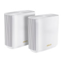 Asus ZenWiFi XT9 AX7800 Tri Band Mesh Router Wifi 6 802.11ax (2pk white)