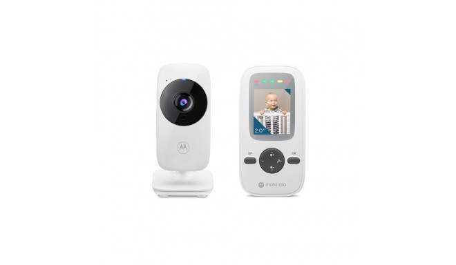 Motorola | Video Baby Monitor | VM481 2.0" | 2.0" diagonal color screen; LED sound level indicator; 