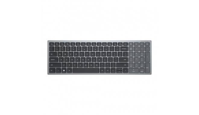 Dell KB740 juhtmevaba klaviatuur US titaanihall 2.4 GHz, Bluetooth 5.0 506 g