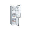 Bosch | Refrigerator | KGE398IBP Series 6 | Energy efficiency class B | Free standing | Combi | Heig