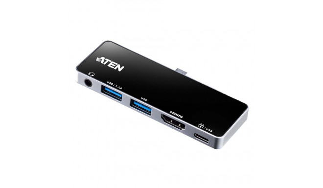 Aten UH3238 USB-C reisidokk toite läbivooluga